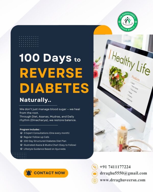 100 Days to Reverse Diabetes – Naturally!