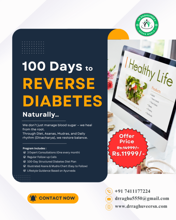 100 Days to Reverse Diabetes – Naturally!