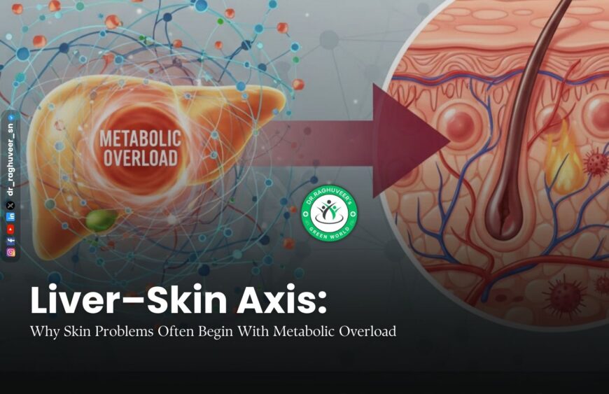 Liver–Skin Axis: How Metabolic Overload Affects Skin
