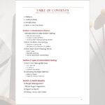 Intermittent Fasting - Ebook