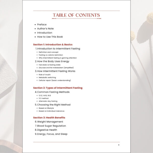 Intermittent Fasting - Ebook