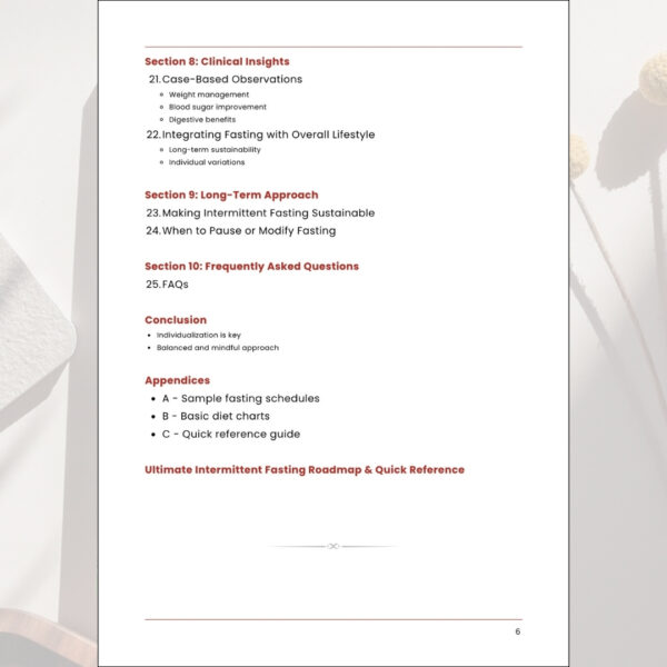 Intermittent Fasting - Ebook